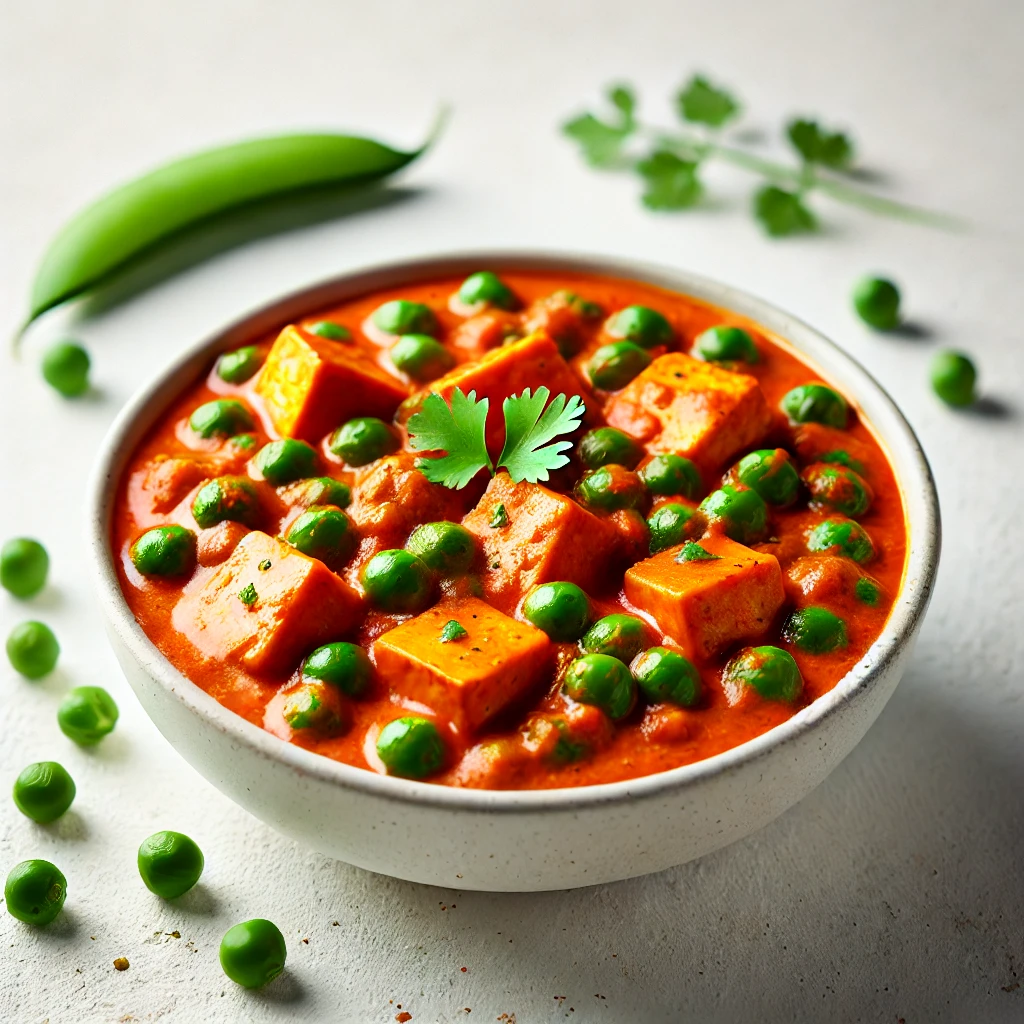 Paneer Peas Curry